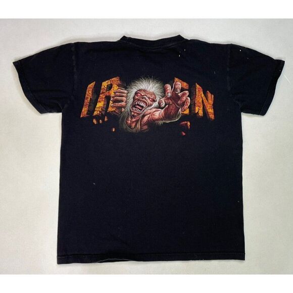 Iron Maiden A Matter Of Life Of Death Graphic T-shirt Women Medium Black Music - Picture 1 of 9